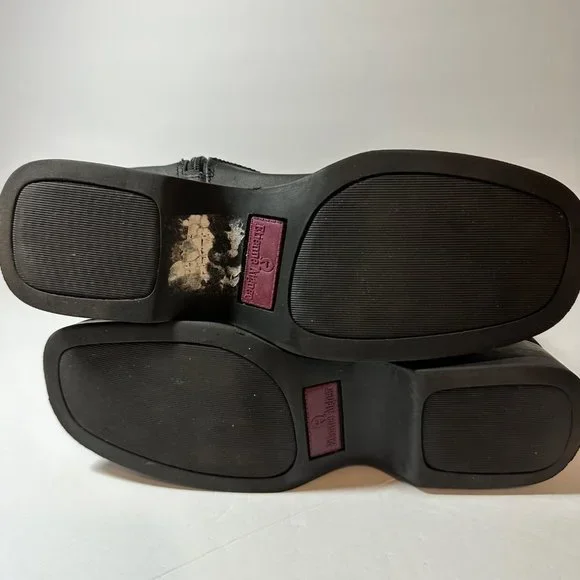 Etienne Aigner Black Winter Boots Foul Weather Water Resistant Full Zip Size 8 M - Picture 4 of 10